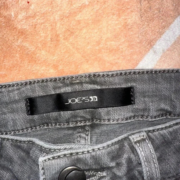 Joe's Jeans Gray Skinny Ankle Jeans Low Rise Sz 27 - Picture 3 of 7